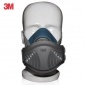 3M HF-52硅胶防尘口罩面具3200升级版防有机蒸气异味及颗粒物面罩